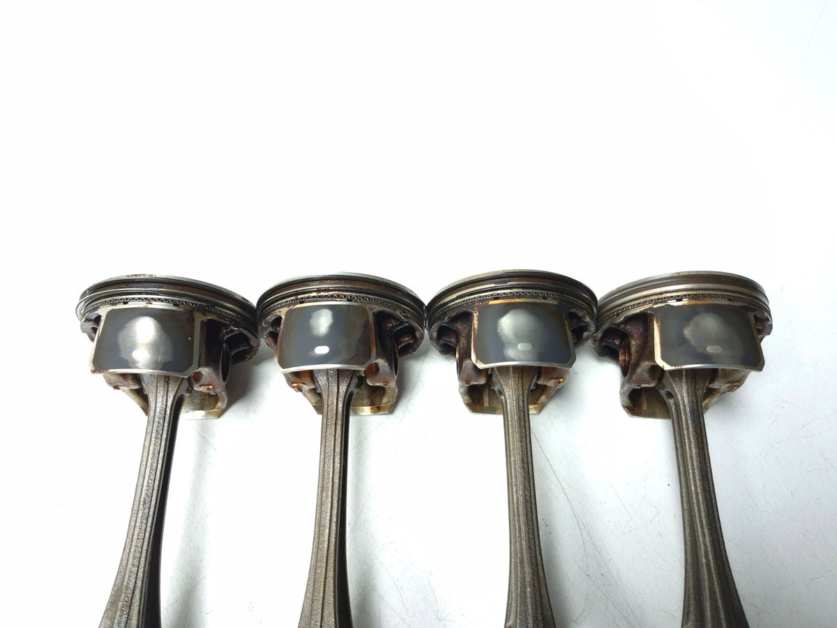 2014 Mazda 3 2.0l Engine Connecting Rod W/ Piston 4 Pcs OEM