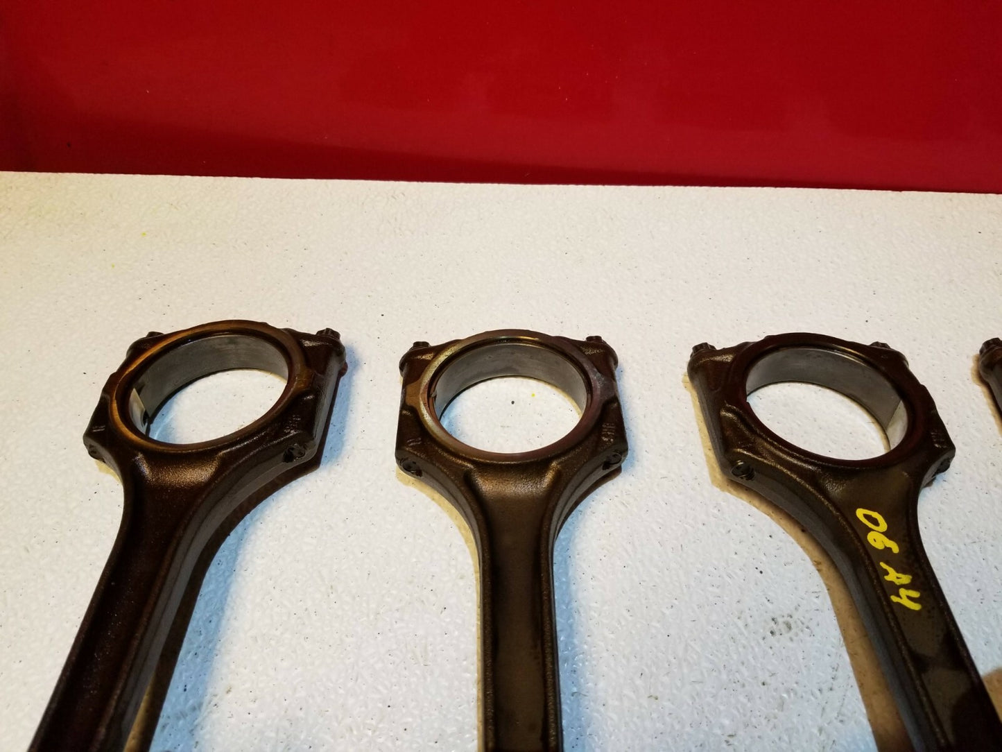 2006 Audi A4 B6 3.0l Piston W/ Connecting Rod 6pcs OEM