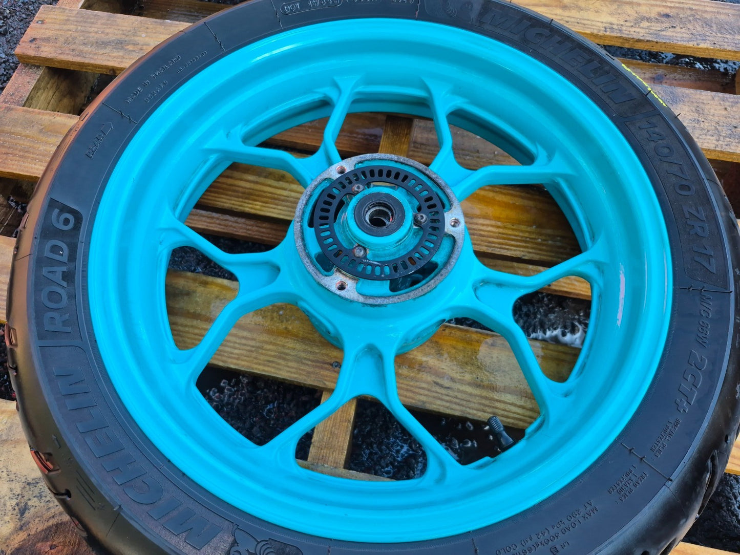 2024 Yamaha R3 Yzfr3 Wheel Rim W/tire Michelin Front & Rear Pair OEM