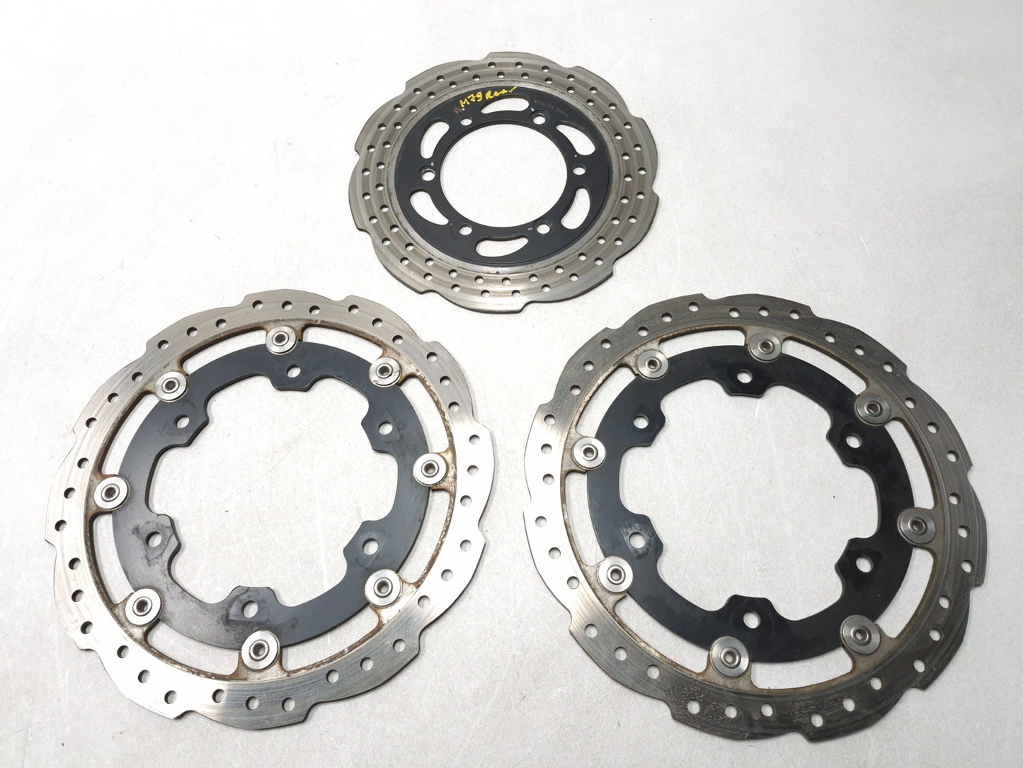 2023 Csc Rx3 Rx4 Adventure Rear & Front Brake Disc 3 Pcs OEM
