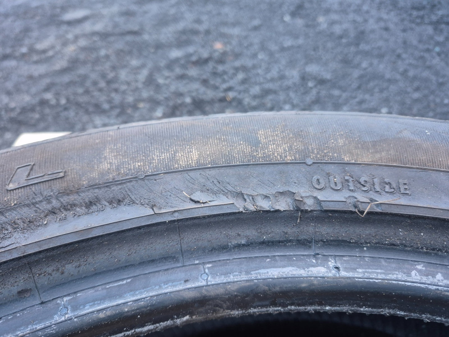 Continental Crosscontact Lx Sport 255/45 R20 101v Used Tire