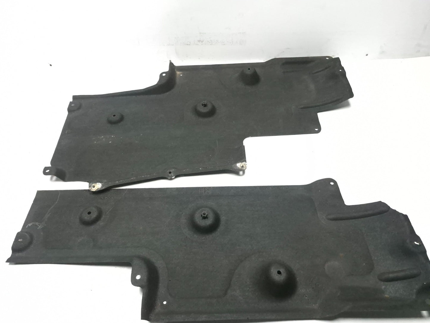 2013 Volvo S60 Under Body Splash Guard Left & Right Pair OEM