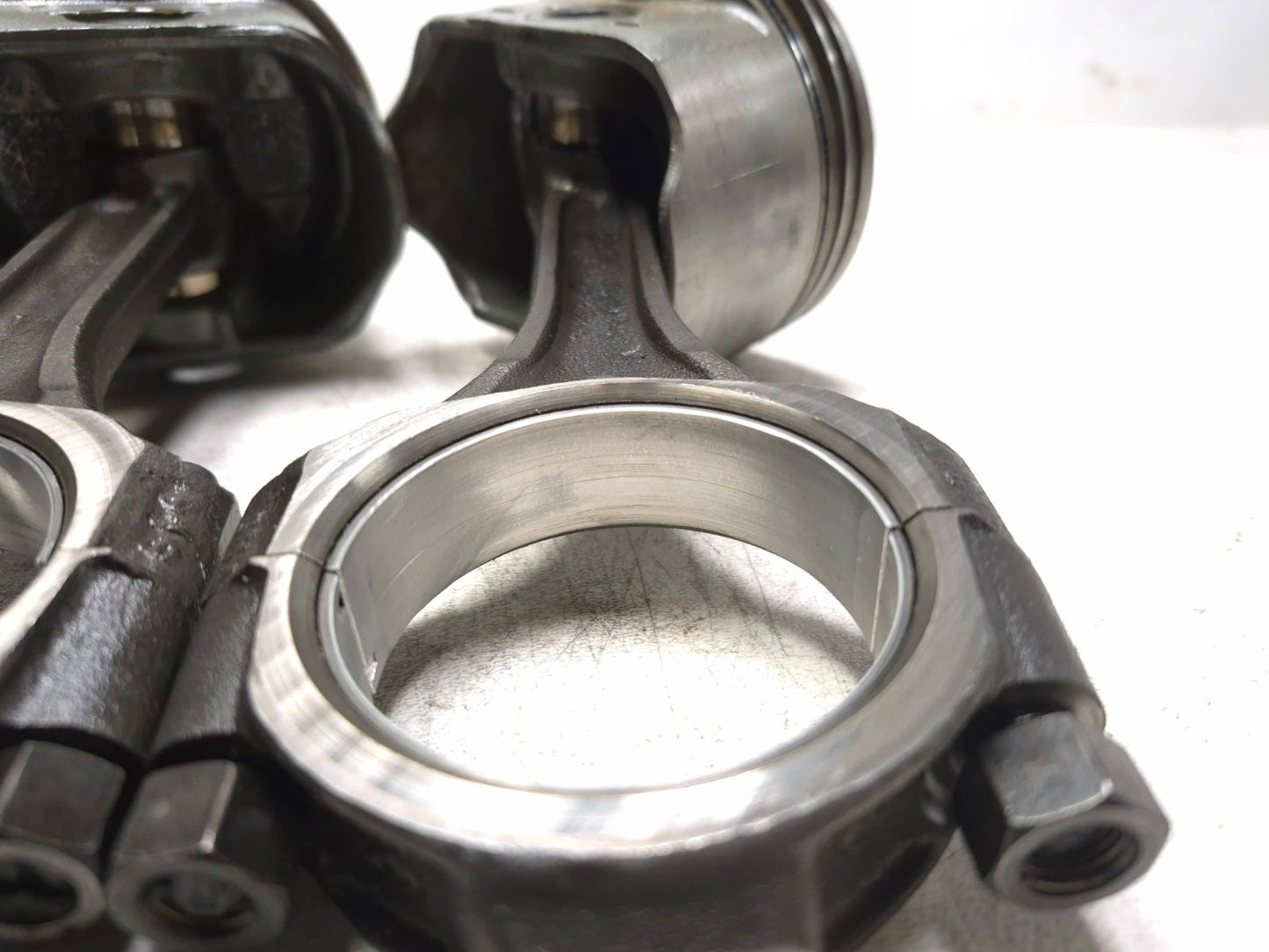 Yale Forklift V6 4.3l Engine Piston W/ Connecting Rod 6 Pcs OEM