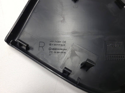 2015-2020 Mercedes C300 W205 Front Passenger Seat Side Trim Cover OEM
