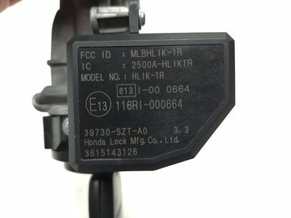 2013 Honda Cr-z Steering Column Ignition Lock Switch W/ Key 06351-szt-901 OEM