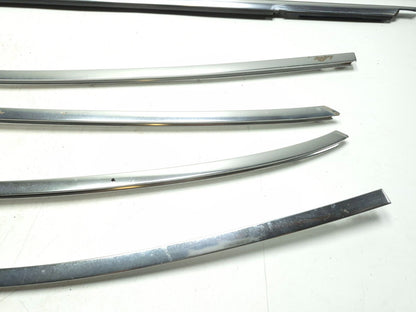 2011 Mercedes S400 W221 Door Window Belt Chrome & Upper Molding Trim 8pcs OEM