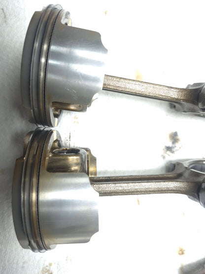 2005 Kawasaki Ninja Zx 10r Piston W/ Connecting Rod 4pcs OEM