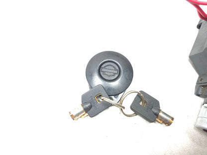 2004 Harley Davidson Touring Electra Glide Ignition Lock Switch W/ Key Set OEM