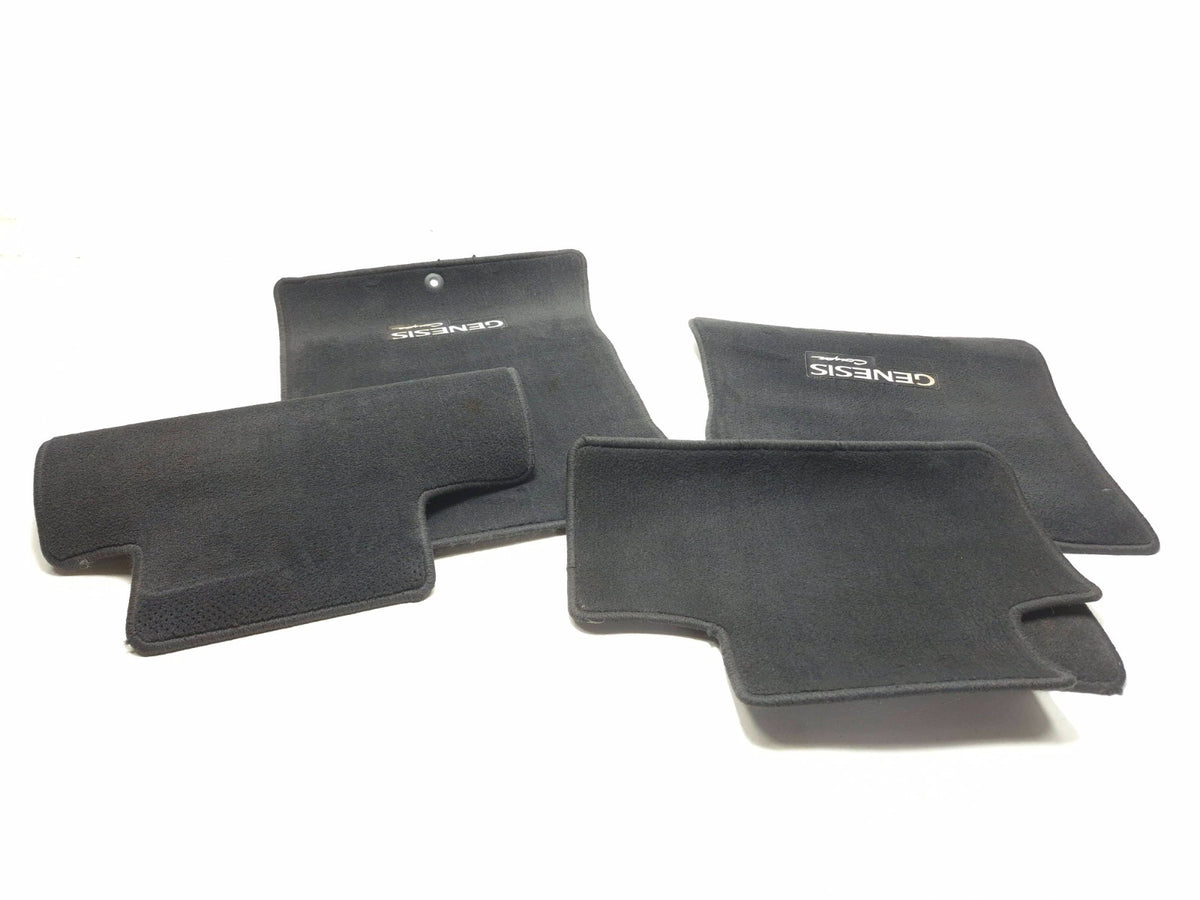 2010 Hyundai Genesis Coupe Floor Mat Carpet 4 Pcs 2m014-adu00-9p OEM
