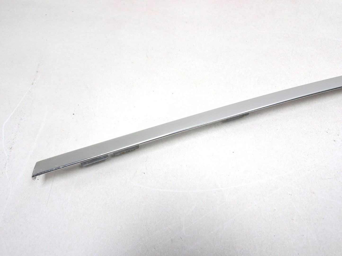 2007 BMW 530i E60 Rear Door Window Upper Outer Molding Driver Side Left OEM