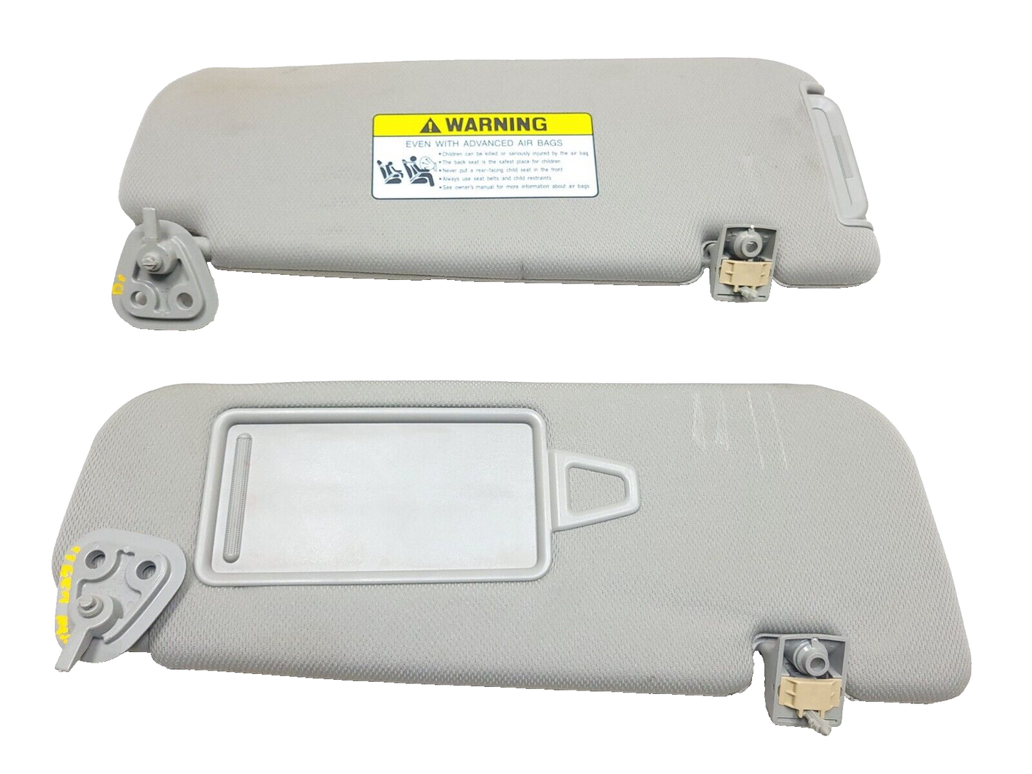 2009-2013 Hyundai Genesis Coupe Sun Visor Pair OEM
