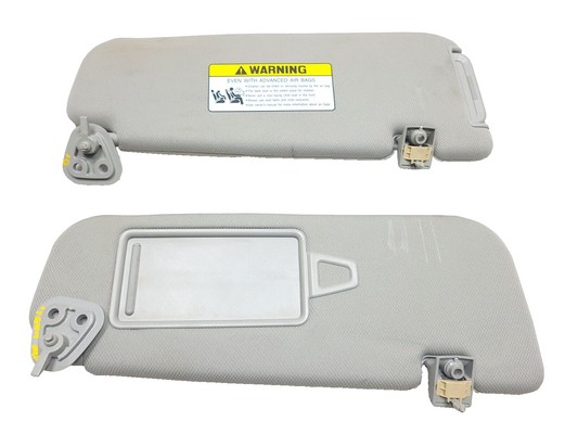 2009-2013 Hyundai Genesis Coupe Sun Visor Pair OEM