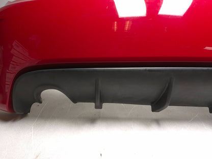 2013 Fiat 500 Turbo Red Rear Bumper Cover OEM