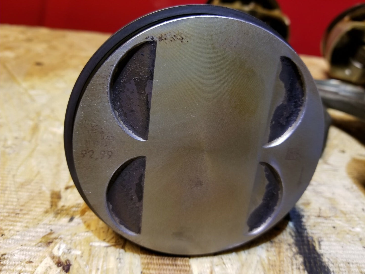 2007 BMW 650i Piston W/ Connecting Rod 8pcs OEM