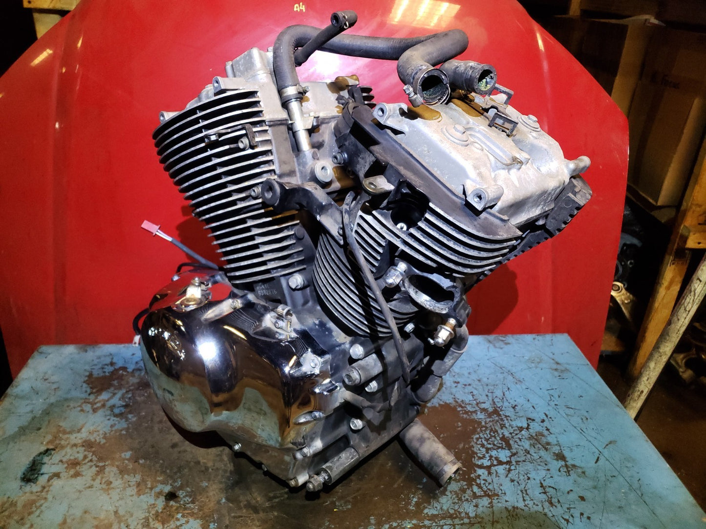 2003 Honda Shadow Spirit 750 Vt750 Engine OEM