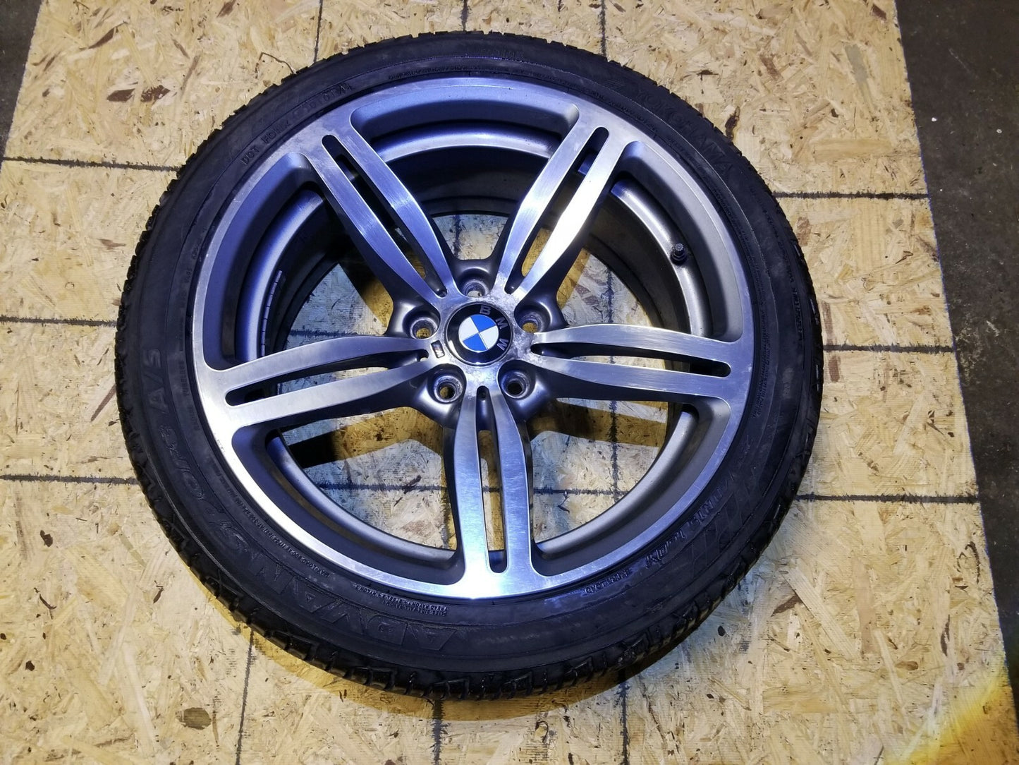 06-10 BMW 650i E63 M Sport Staggered 19" Alloy Rim Oem. One. 8.5j X 19 Eh2