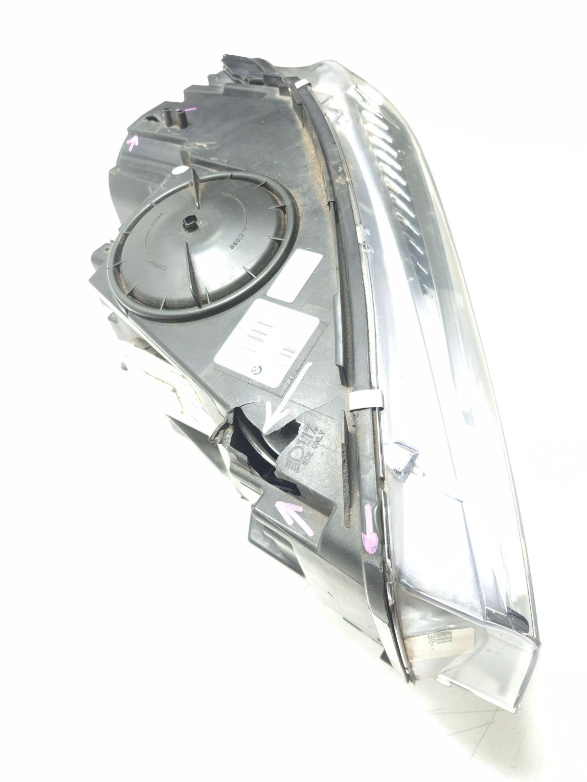 2014 BMW X5 F15 Headlight  Driver Side Left *broken Tab* OEM