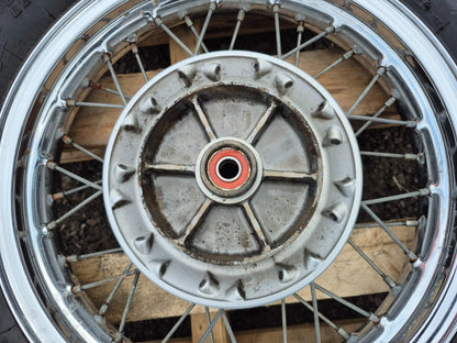 2005 Kawasaki Bn125 Eliminator Wheel Rim W/ Tire Rear & Front Pair R15 R17 OEM