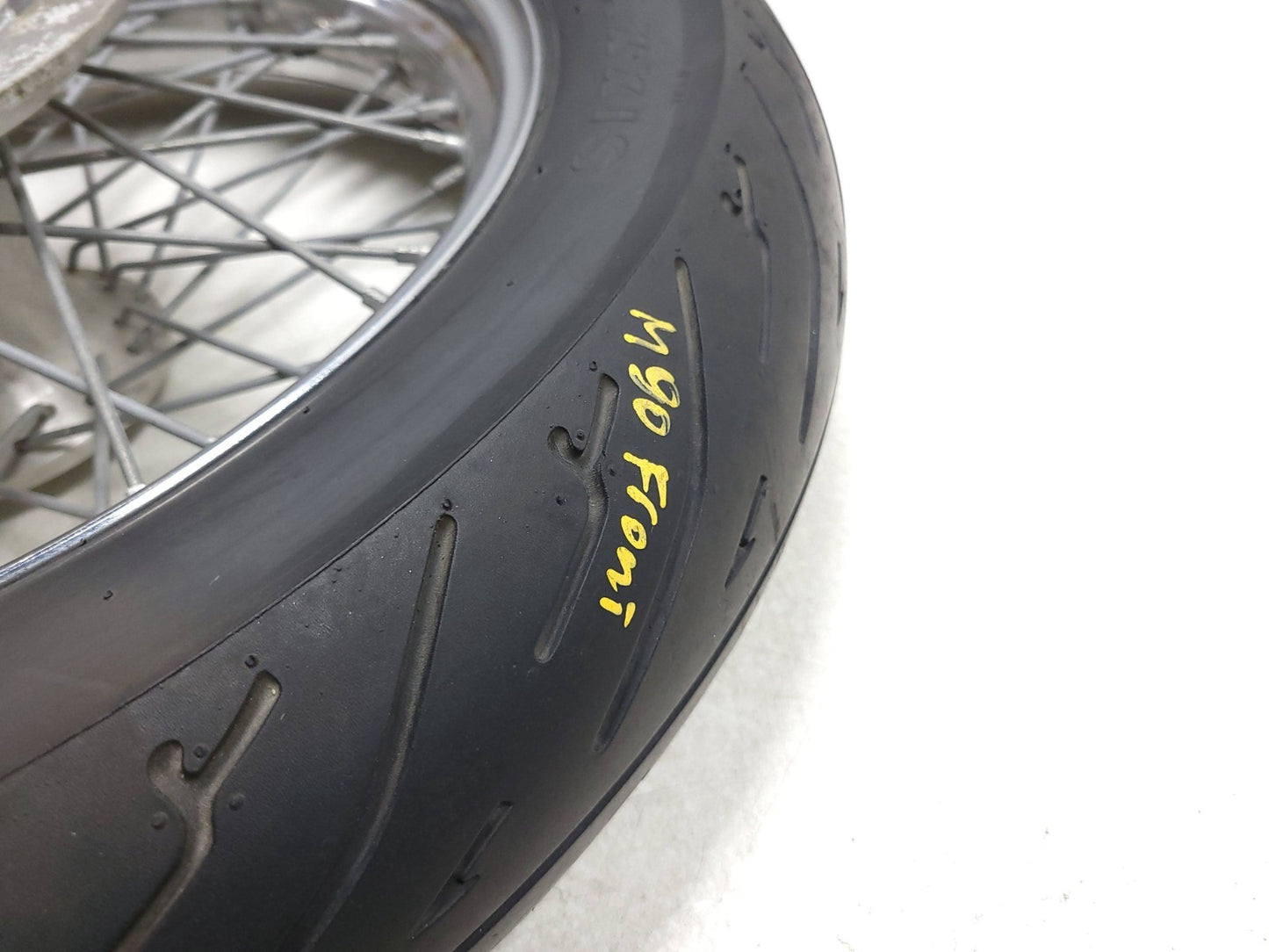 2008 Honda Shadow Vt 750ca Front & Rear Wheel Rim & Tire OEM