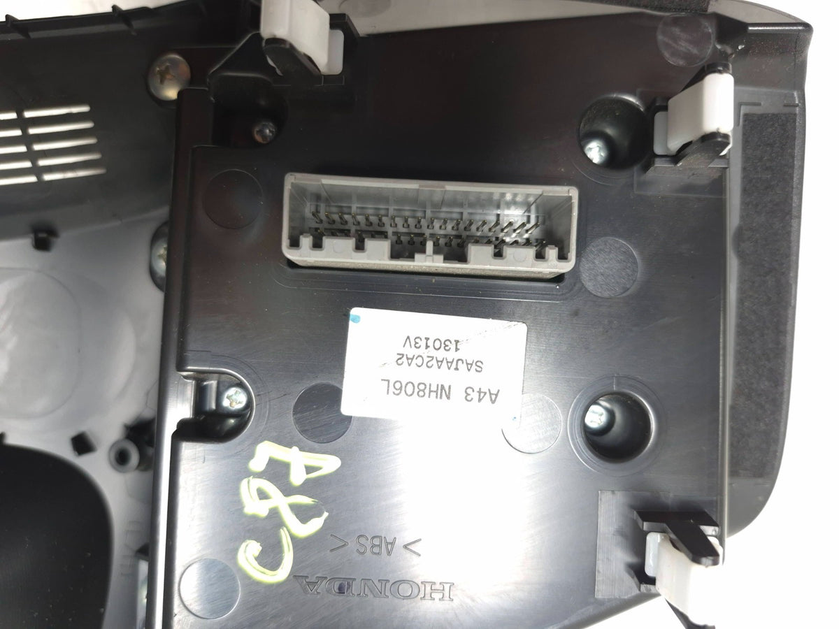 2013 Honda Cr-z Instrument Cluster Bezel Trim W/ Switch 77200-szt-a01zc OEM