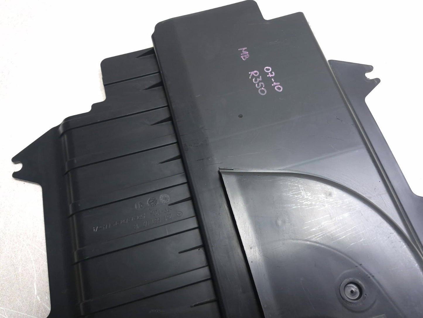2010 Mercedes-benz R 350 Left Battery Cover Panel OEM