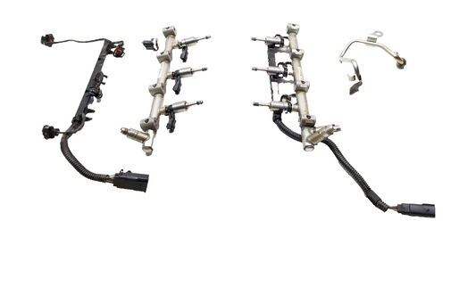 2013 - 2016 GMC Acadia Fuel Rail W/ Injector Set 3.6l OEM