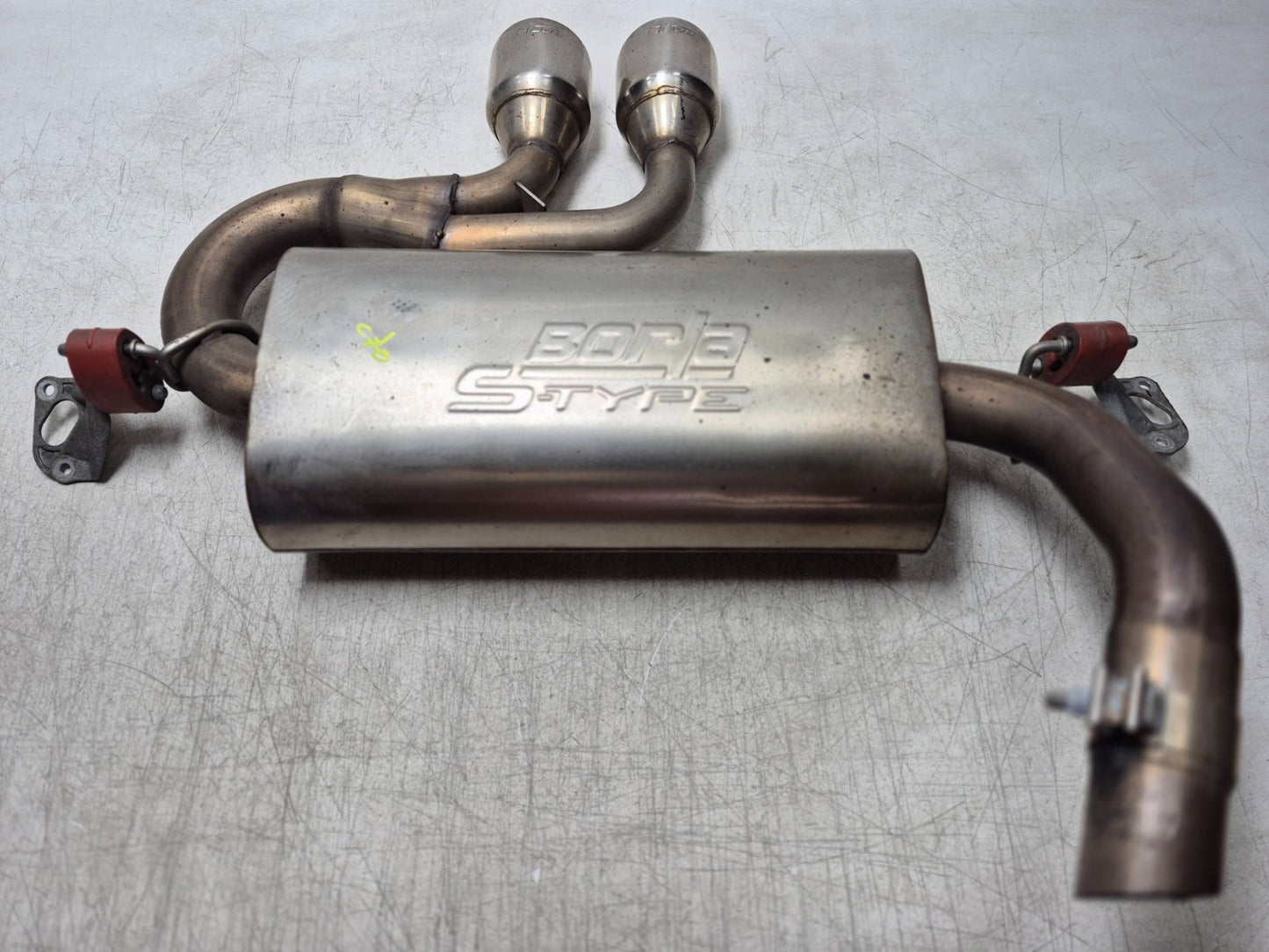 2017 Ford Focus St 2.0l Hatchback Rear Exhaust Muffler Borla S-type OEM