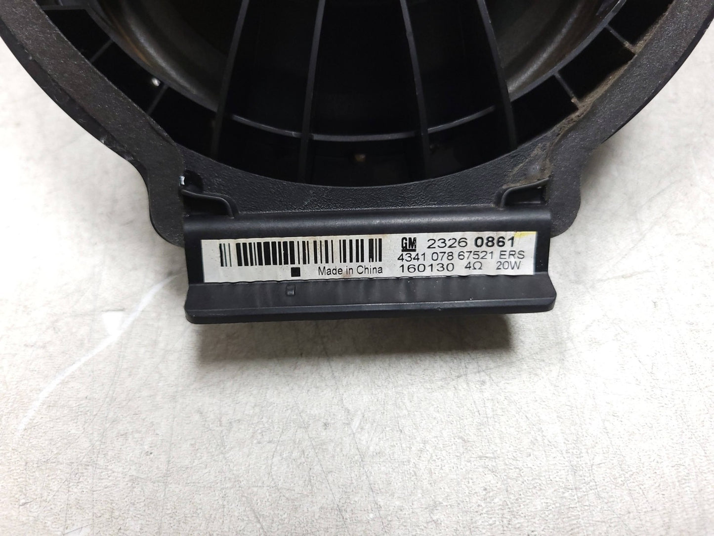 2013 - 2022 Buick Encore Door Audio Speaker Rear 2pcs OEM