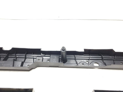 07-13 BMW X5 E70 Trunk Floor Rail Guide Panel Pair OEM