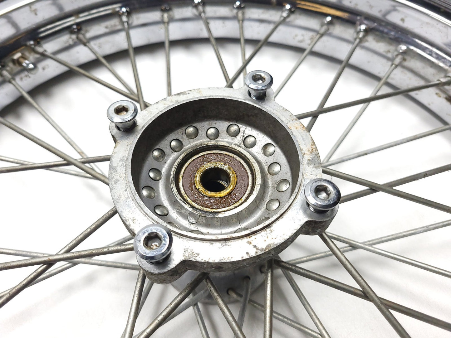 2001 Suzuki Sawage Ls650p Rear & Front Wheel & Tire Pair OEM