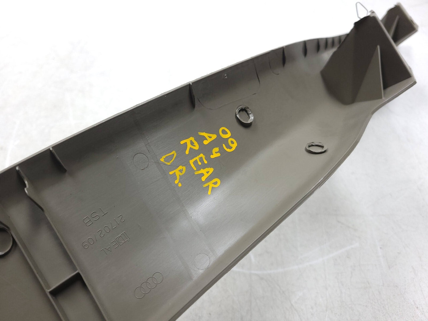 2009 - 2016 Audi A4 S4 Sedan Front Lower A Pillar Trim & Rear Lower C Pillar OEM