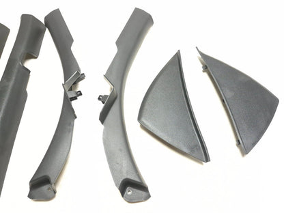 2018 Hyundai Sonata Door Sill Scuff Plate Trim Front & Rear W/ Dash End Cap OEM
