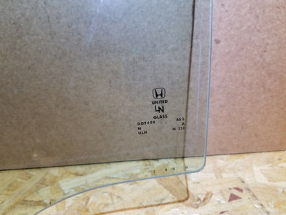 08 09 10 11 12 Honda Accord Door Window Glass Rear Driver Left Side OEM 56k