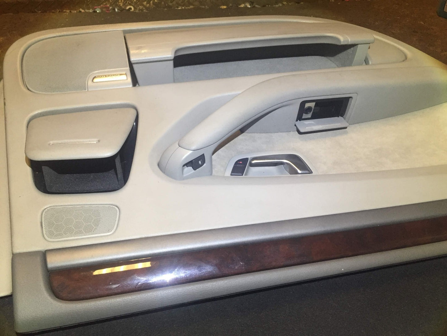 2006 Audi A8l Door Panel Trim Rear Driver Side Left OEM