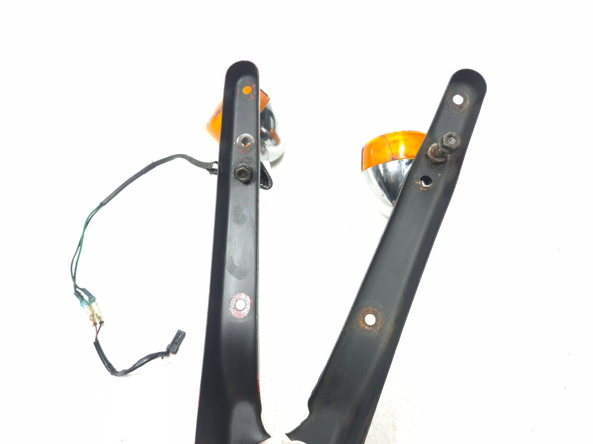 1991 - 2003 Harley Sportster Xl1200 Xl883 Rear Fender Struts Covers Turn Signals