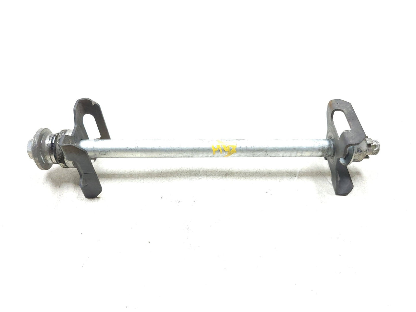 2008 Kawasaki Ninja 250 R Ex250j Rear & Front Wheel Swingarm Axle 3 Pcs OEM