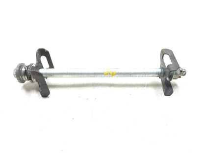 2008 Kawasaki Ninja 250 R Ex250j Rear & Front Wheel Swingarm Axle 3 Pcs OEM