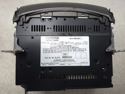 2009 Lexus Is 250 Radio Cd Nav/info Screen Headunit OEM