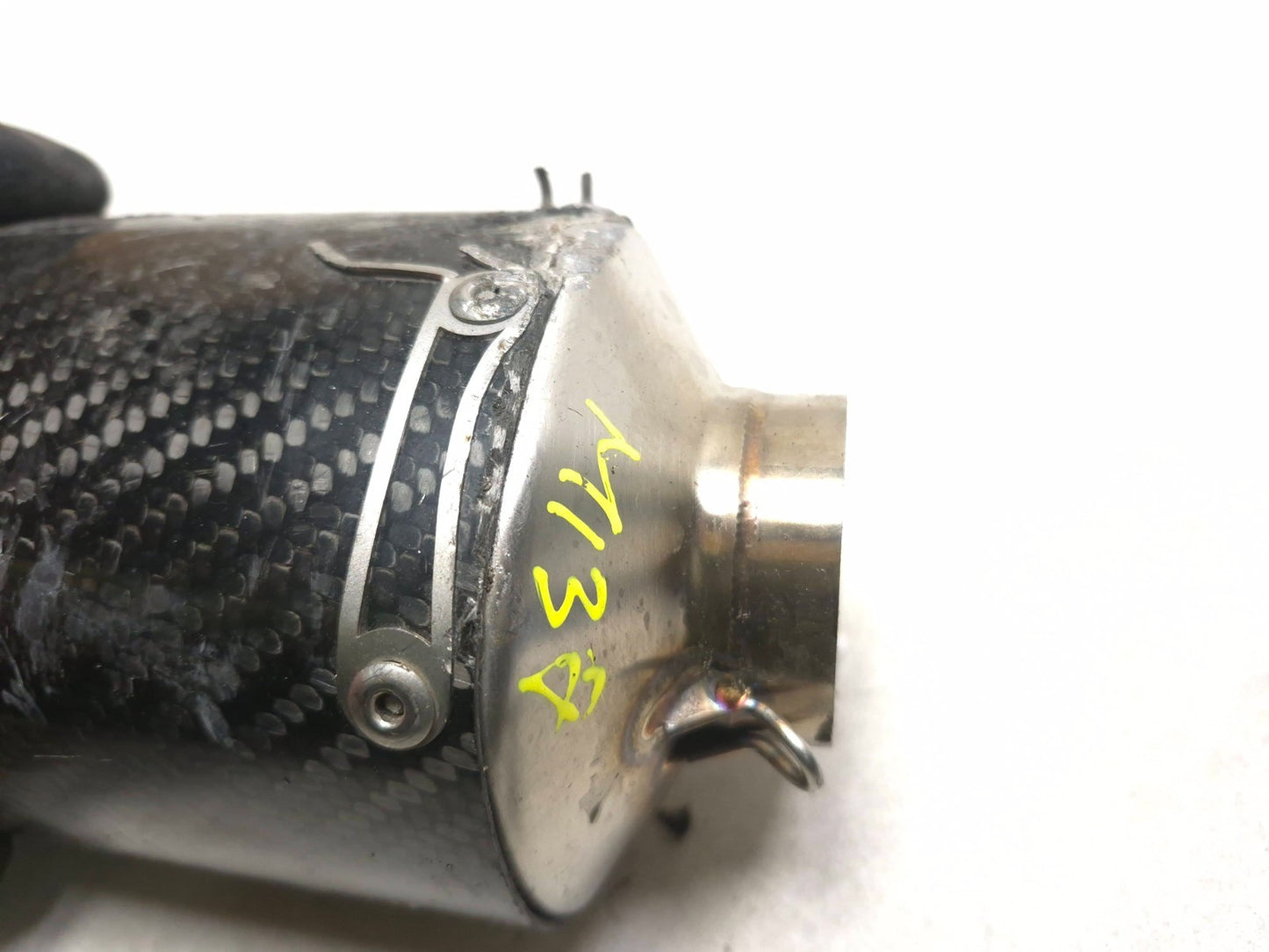 2025 Kawasaki Ninja Ex 500 M4 Carbon Fiber Muffler OEM