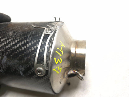 2025 Kawasaki Ninja Ex 500 M4 Carbon Fiber Muffler OEM