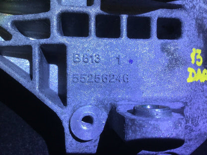2013 13  Dodge Dart 1.4l AC Compressor And Alternator Engine Bracket OEM 4k