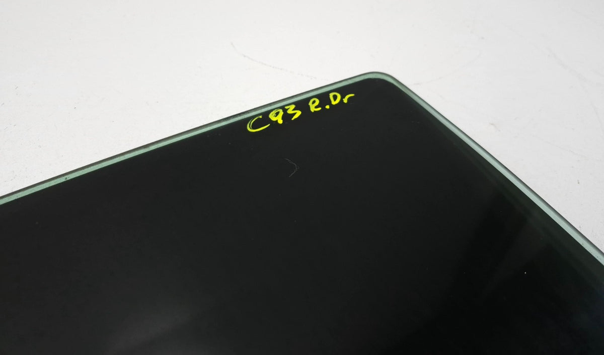 2021 Tesla Model 3 Rear Door Window Glass Driver Side Left OEM