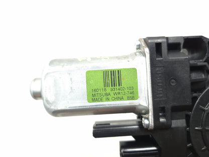 2016 Dodge Durango Rear Door Window Regulator Motor Passenger Side Right OEM