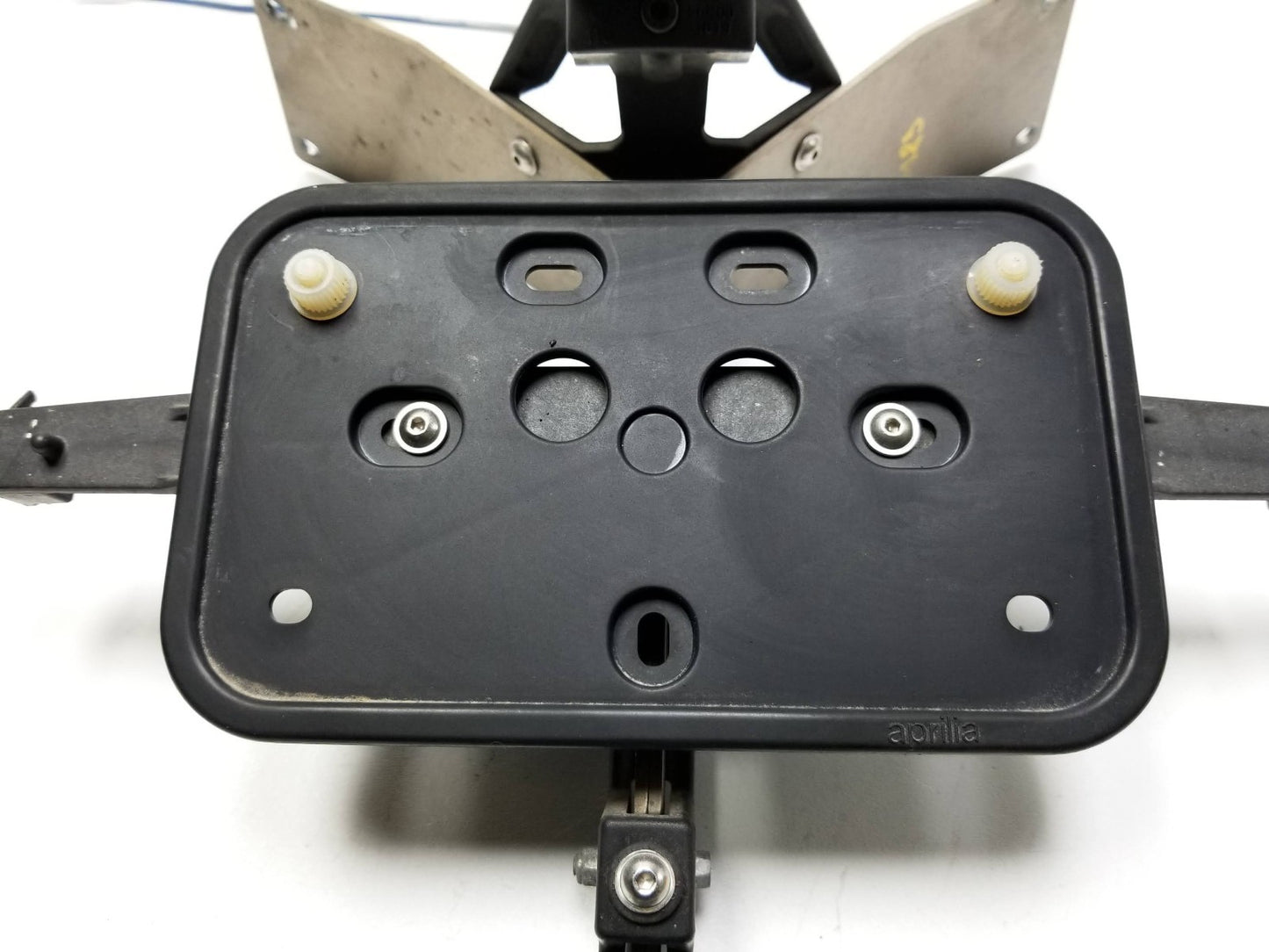 2002 Aprilia Rst 1000 Futura License Plate Mounting Bracket Assembly OEM