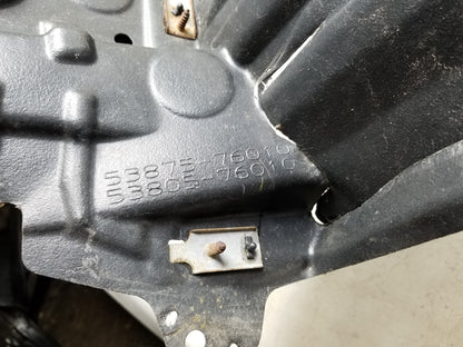 11-17 Lexus CT200h Front Fender Liner Splash Passenger Side Right OEM