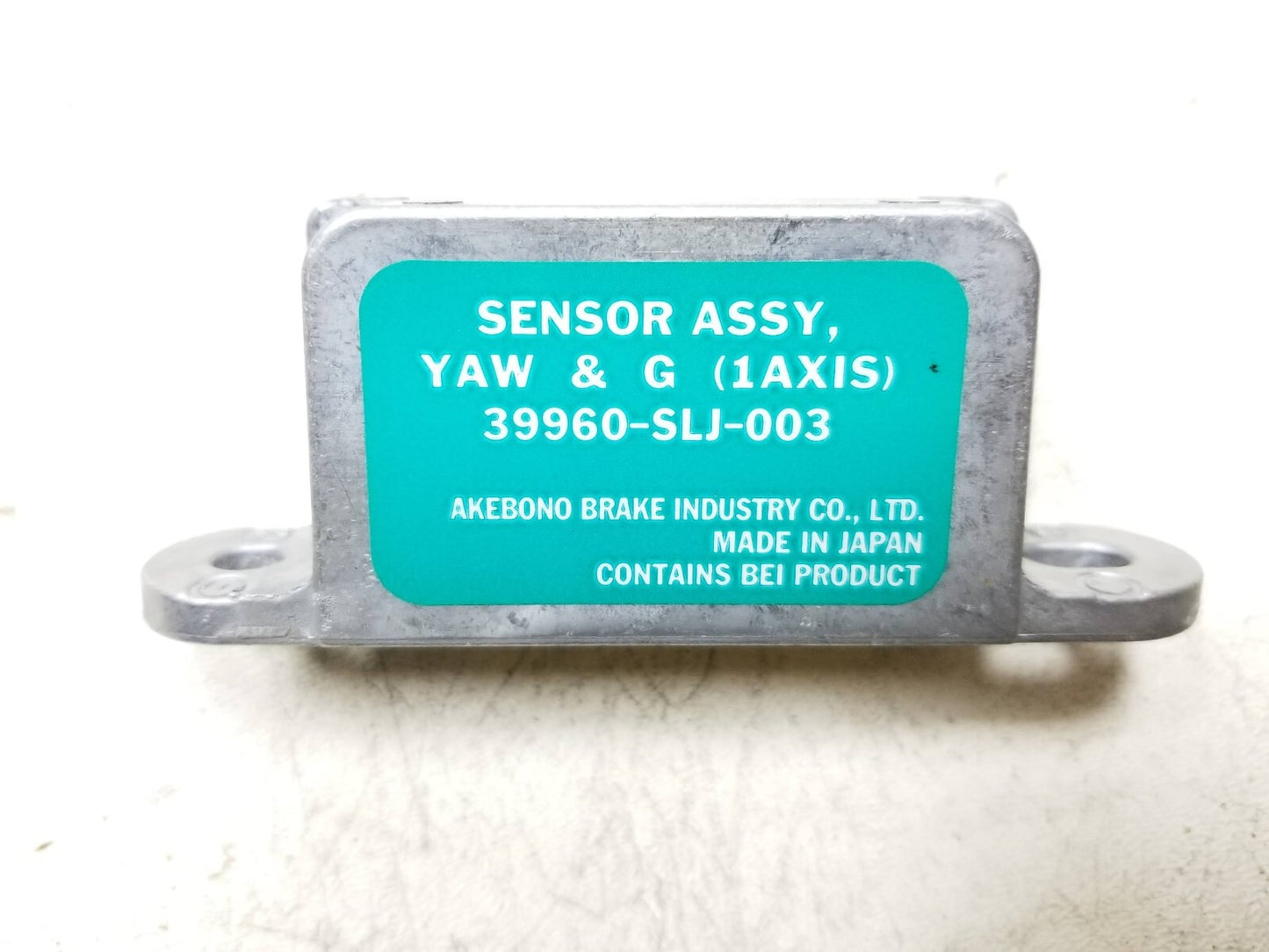 2007 Acura Tl Type S Yaw Lateral Acceleration Rate Sensor OEM