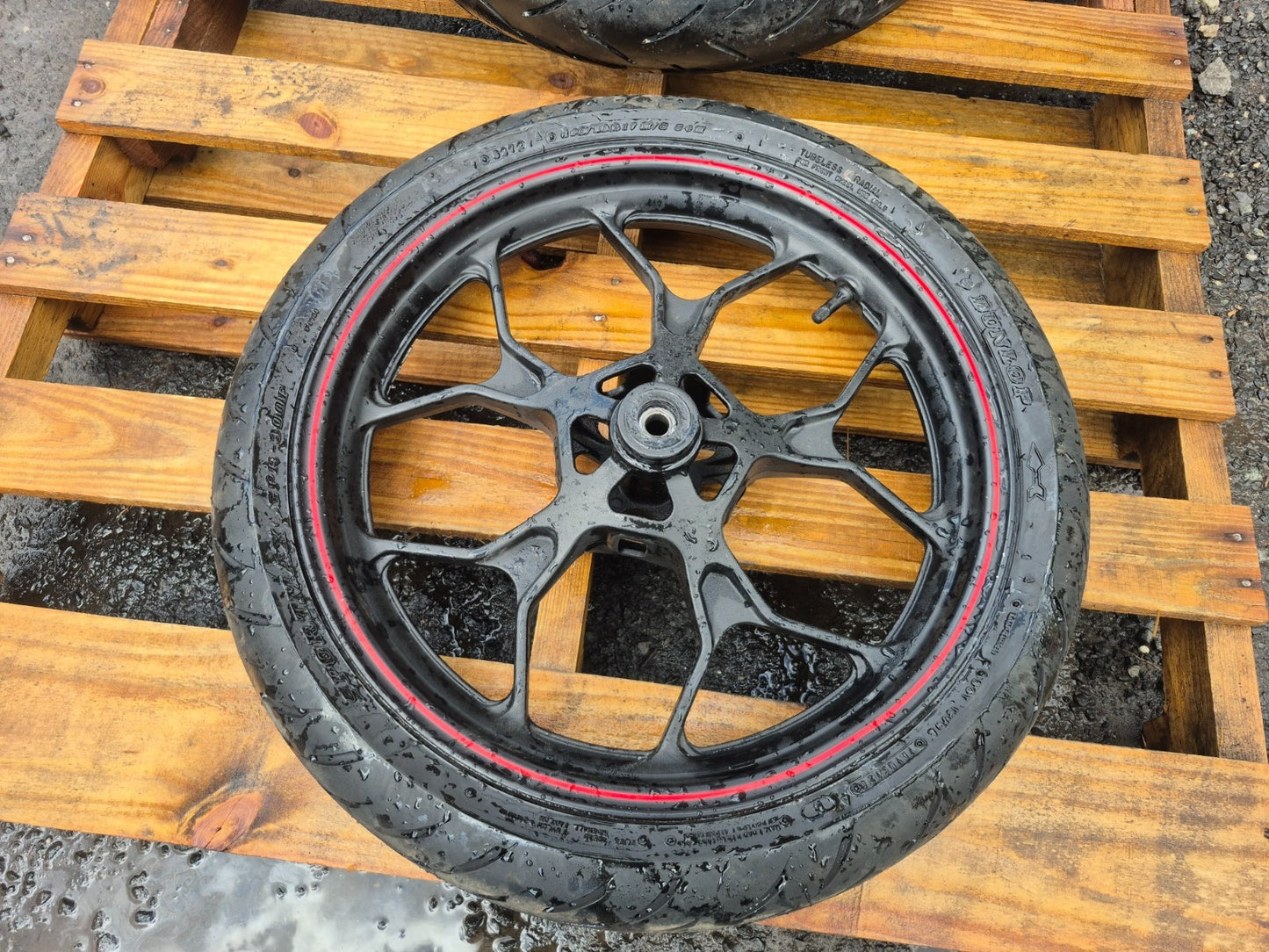 2016 Yamaha R3 Yzfr3 Wheel Rim W/tire Front & Rear Pair OEM