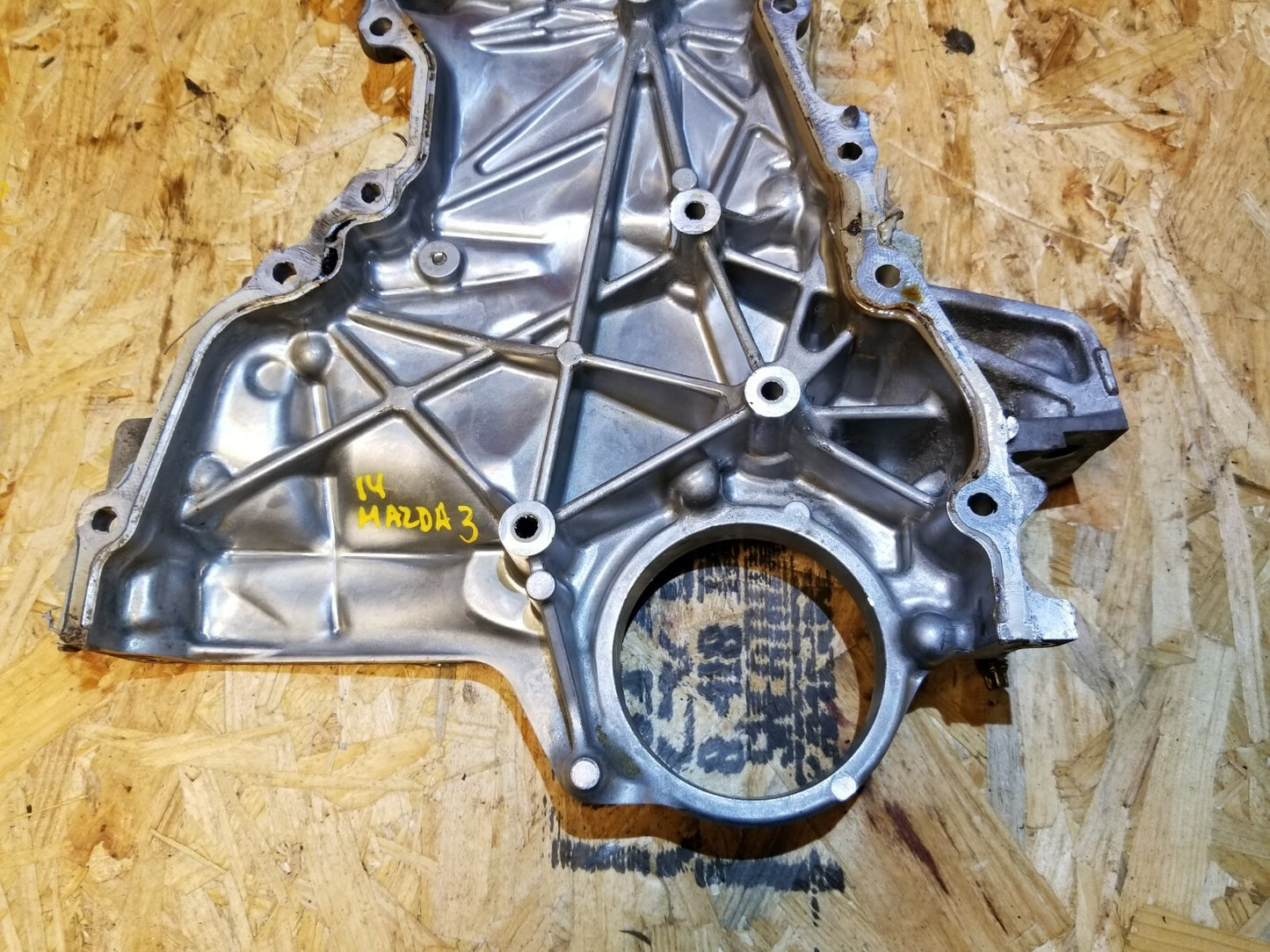 2014 Mazda 3 2.0l Engine Timing Cover OEM