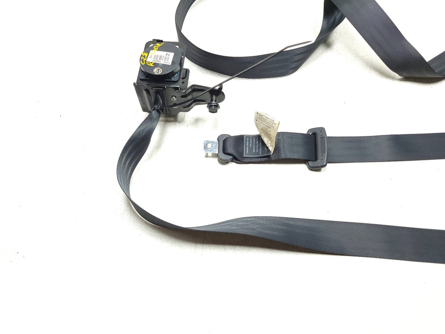 12-17 Hyundai Accent Rear Seat Belt Left Right Center OEM 89850-1r500ry