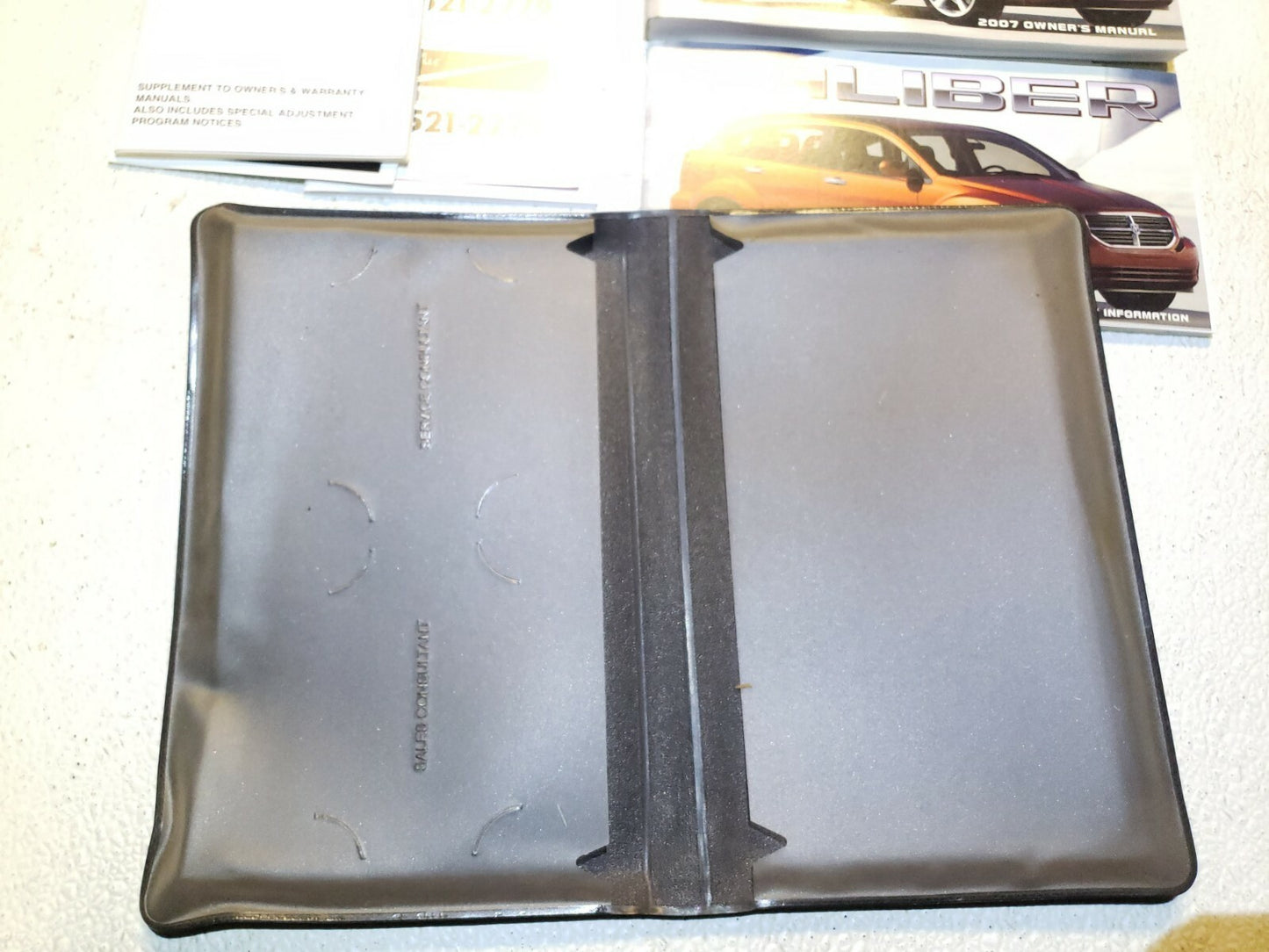 2007 Dodge Caliber Owners Manual Book W/ Case OEM